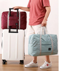 Kit com 2 Bolsas de Viagem Dobráveis 16L em Nylon - Mandatory