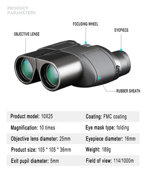Binóculos Telescópio binocular profissional portátil - Mandatory