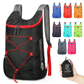 Mochila de Viagem Unissex Impermeável e Dobrável - Mandatory