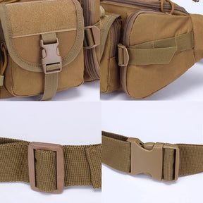 Bolsa Tática Utilitária para Camping, Trilhas e Aventuras ao Ar Livre - Mandatory