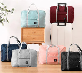 Kit com 2 Bolsas de Viagem Dobráveis 16L em Nylon - Mandatory
