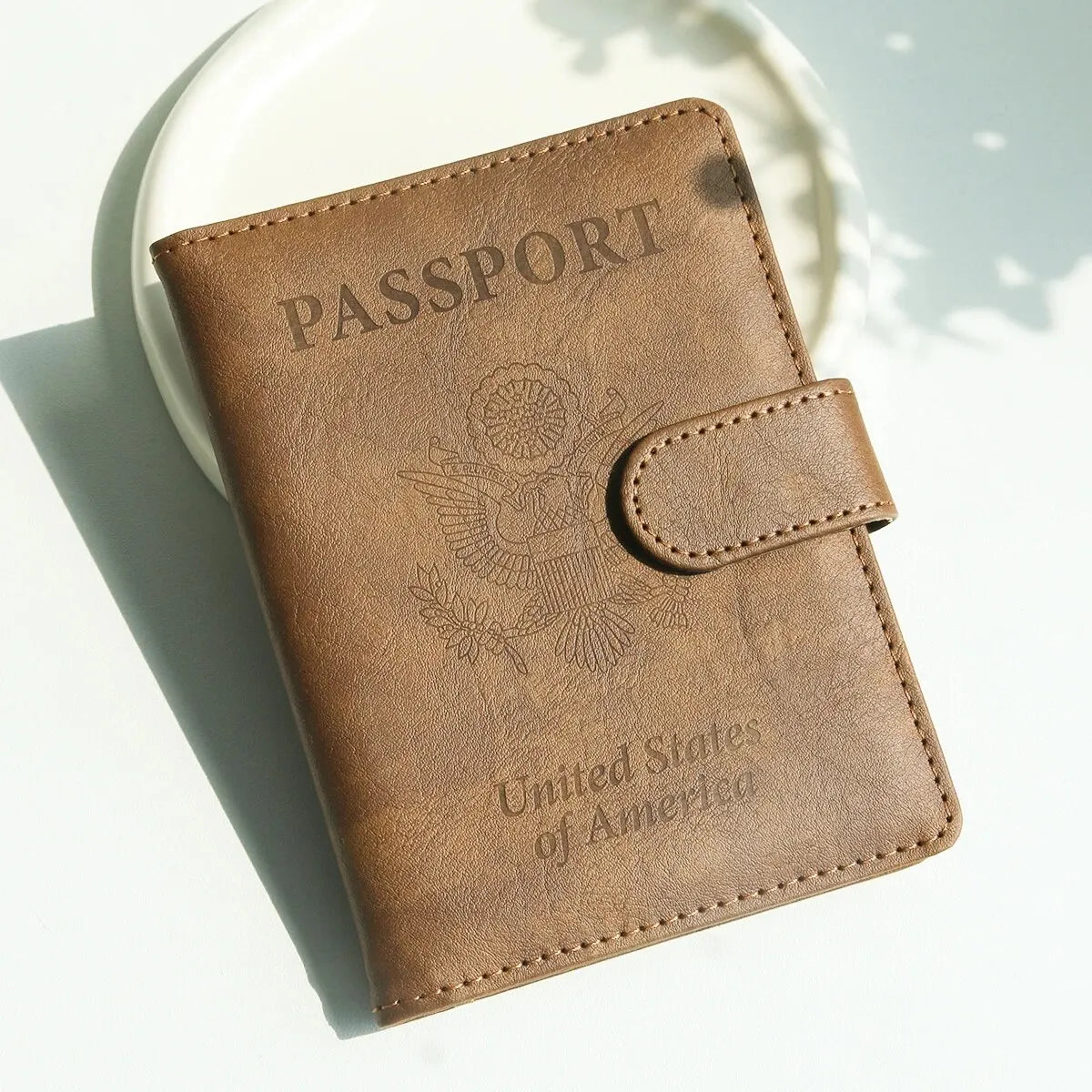 Carteira para Passaporte e Cartão de Vacina RFID Impermeável - Mandatory