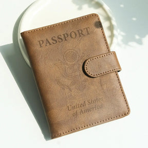 Carteira para Passaporte e Cartão de Vacina RFID Impermeável - Mandatory