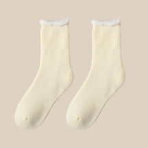 Meia Térmica Feminina em Cashmere Natural Macia - Mandatory