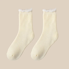 Meia Térmica Feminina em Cashmere Natural Macia - Mandatory