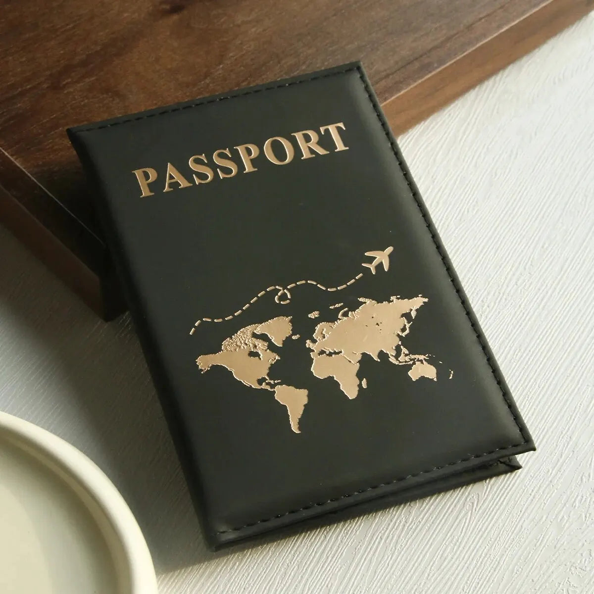 Capa de Passaporte Mapa-Múndi Porta Documentos e Cartões - Mandatory