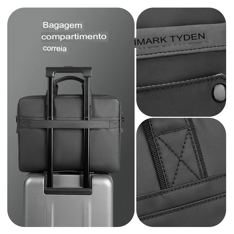 bolsa para laptop, executivos, nylon resistente, forro de poliéster, compartimentos organizados, impermeável, estilo moderno, mochila para negócios, transporte seguro, bolsa sofisticada . mandatory.com.br