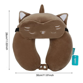 Kit Almofada de Pescoço U com Máscara de Dormir- 2 Peças - Mandatory