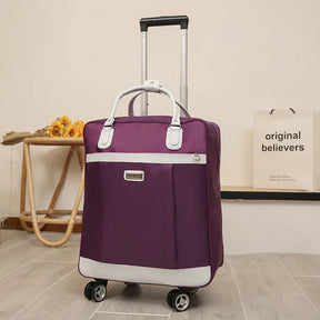 Bolsa de Viagem com Rodinhas Multifuncional Impermeável - Mandatory