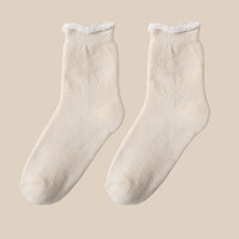 Meia Térmica Feminina em Cashmere Natural Macia - Mandatory