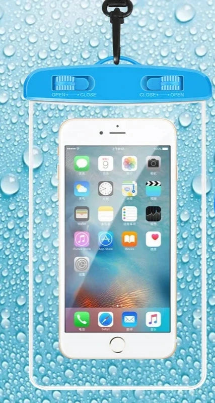 Kit 2 Capas Transparentes Protetoras para Celular à Prova D'Água - Mandatory