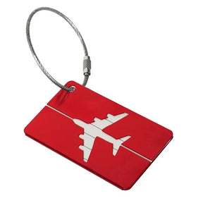 Etiqueta de Bagagem de Alumínio - Segurança nas Viagens - Mandatory