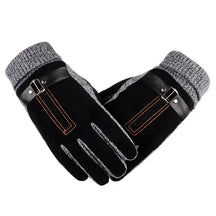 Luvas Grossas masculinas Camurça Couro Frio Rigoroso - Mandatory
