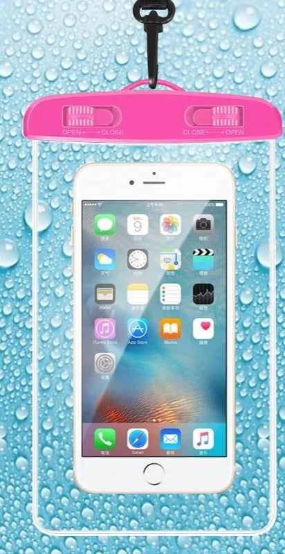 Kit 2 Capas Transparentes Protetoras para Celular à Prova D'Água - Mandatory