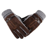 Luvas Grossas masculinas Camurça Couro Frio Rigoroso - Mandatory