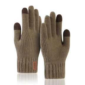 Luvas Masculinas de Malha em Lã com TouchhScreen - Mandatory