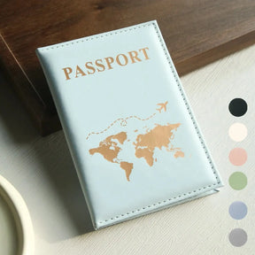 Capa de Passaporte Mapa-Múndi Porta Documentos e Cartões - Mandatory