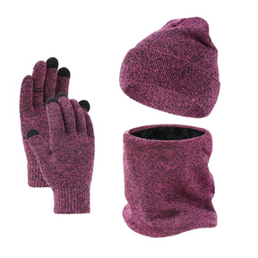 Kit Inverno Unissex com Proteção Térmica Gorro, Gola e Luvas - Mandatory