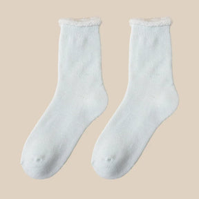 Meia Térmica Feminina em Cashmere Natural Macia - Mandatory