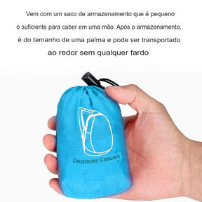 Mochila Portátil Impermeável Ultra Leve e Dobrável - Mandatory