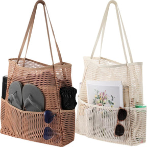 Bolsa de Praia Multi Bolsos Espaçosa e Sofisticada - Mandatory