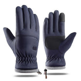 Luvas Térmicas Masculinas de Esqui Impermeável Touchscreen Anti Deslizamento - Mandatory