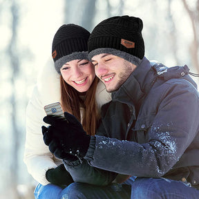 Gorro Touca Térmica de Lã Grossa Unissex - Mandatory
