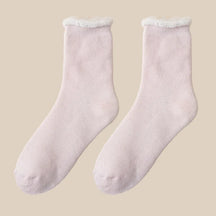 Meia Térmica Feminina em Cashmere Natural Macia - Mandatory