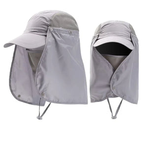 Boné Fechado com Proteção UV - Ideal para Pesca, Trilhas e Ecoturismo - Mandatory