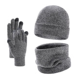 Kit Inverno Unissex com Proteção Térmica Gorro, Gola e Luvas - Mandatory