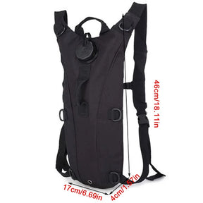 Mochila Tática Impermeável com Bolsa de Hidratação 3L - Mandatory