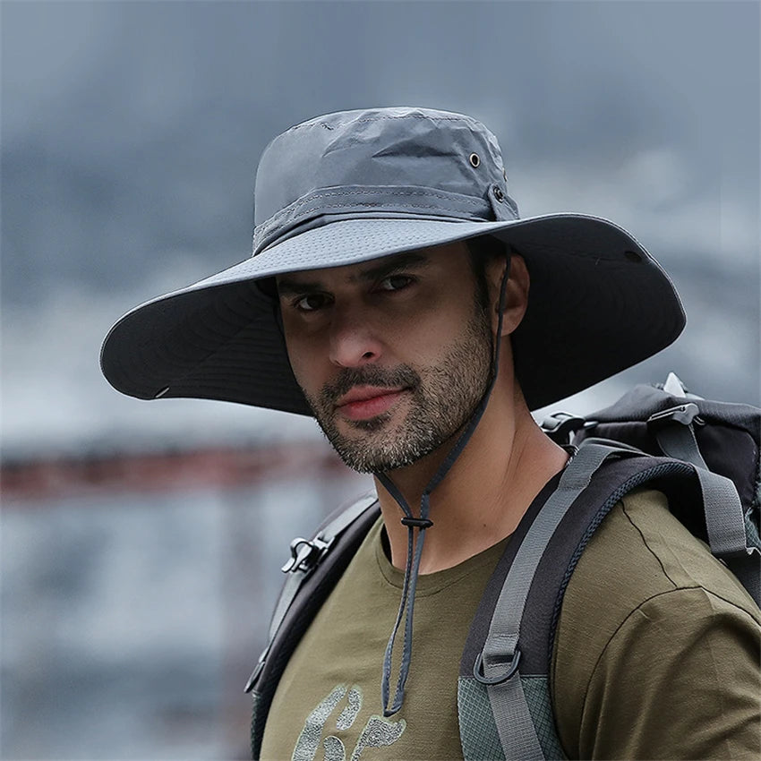 Chapéu Aventureiro Proteção UV para Trilhas e Praia - Mandatory