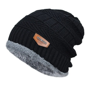 Gorro Touca Térmica de Lã Grossa Unissex - Mandatory