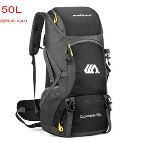 Mochila de Camping 50L Aventuras ao Ar Livre COM Capa de Chuva - Mandatory