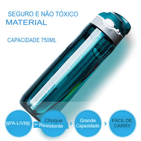 Garrafa com Filtro Purificador de Água 750ML - Mandatory
