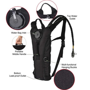 Mochila Tática Impermeável com Bolsa de Hidratação 3L - Mandatory
