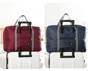 Kit com 2 Bolsas de Viagem Dobráveis 16L em Nylon - Mandatory