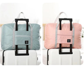 Kit com 2 Bolsas de Viagem Dobráveis 16L em Nylon - Mandatory