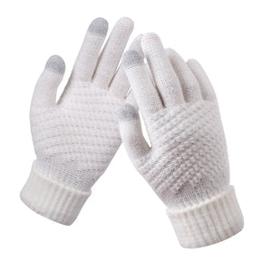 Luvas de Lã Unissex Toque Macio Tochscreen - Mandatory