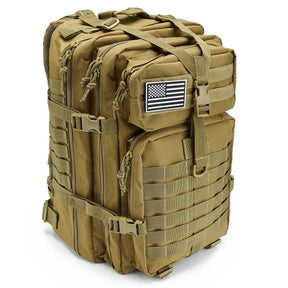 Mochila Tática 50L Alta para Aventuras e Viagens - Mandatory