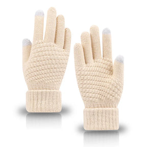 Luvas de Lã Unissex Toque Macio Tochscreen - Mandatory