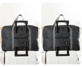 Kit com 2 Bolsas de Viagem Dobráveis 16L em Nylon - Mandatory