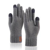 Luvas Masculinas de Malha em Lã com TouchhScreen - Mandatory