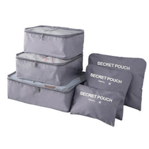 Kit 6 Bolsas Organizadoras de Viagem Espaçosas - Mandatory