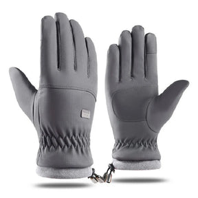 Luvas Térmicas Masculinas de Esqui Impermeável Touchscreen Anti Deslizamento - Mandatory