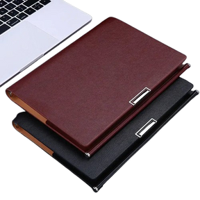 Caderno de Couro Macio A5 para Escritório e Negócios - Mandatory