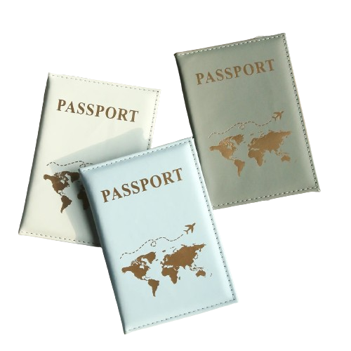 Capa de Passaporte Mapa-Múndi Porta Documentos e Cartões - Mandatory