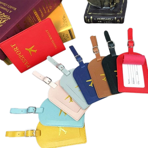 Tag de Identificação para Mala em Couro PU Segurança nas Malas - Mandatory