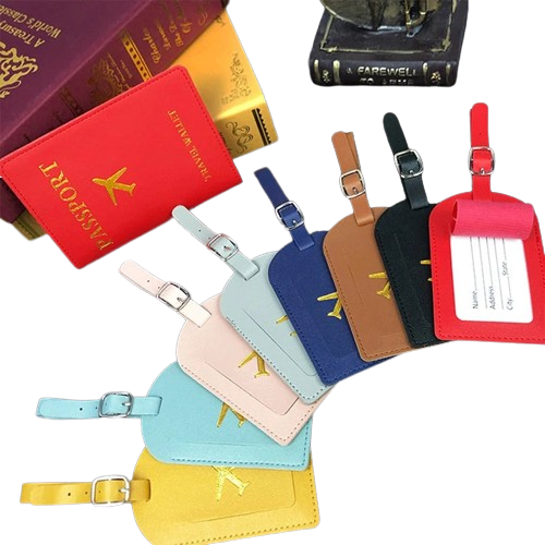 Tag de Identificação para Mala em Couro PU Segurança nas Malas - Mandatory