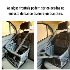 Assento Cadeirinha para Pet Veicular – Transporte Seguro para Cães e Gatos - Mandatory